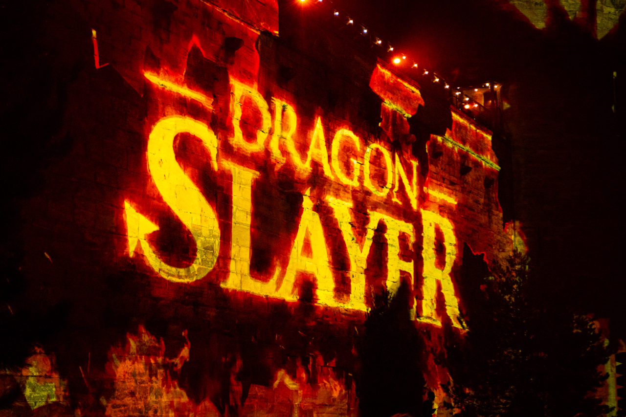 Dragon Slayer At Warwick Castle Autograph