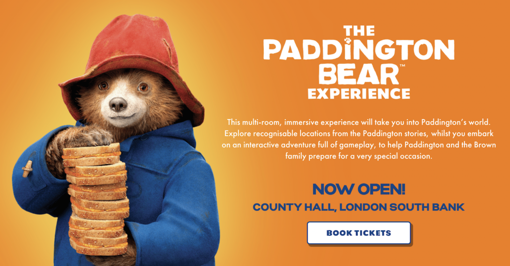 Paddington the bear Sound Designs for Theatre by Autograph