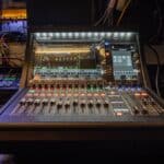 The new Yamaha DM7 Compact console (photo: Graham Chrimes)