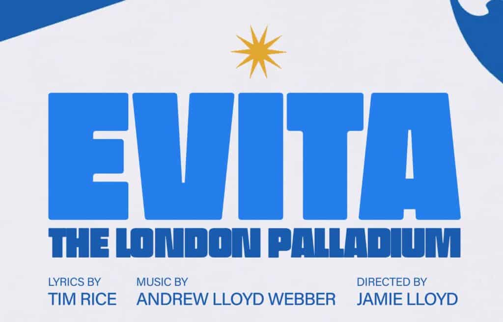 EVITA at The London Palladium with sound from Autograph