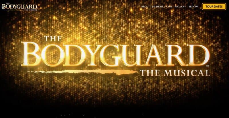The Bodyguard musical opens with sound from Autograph