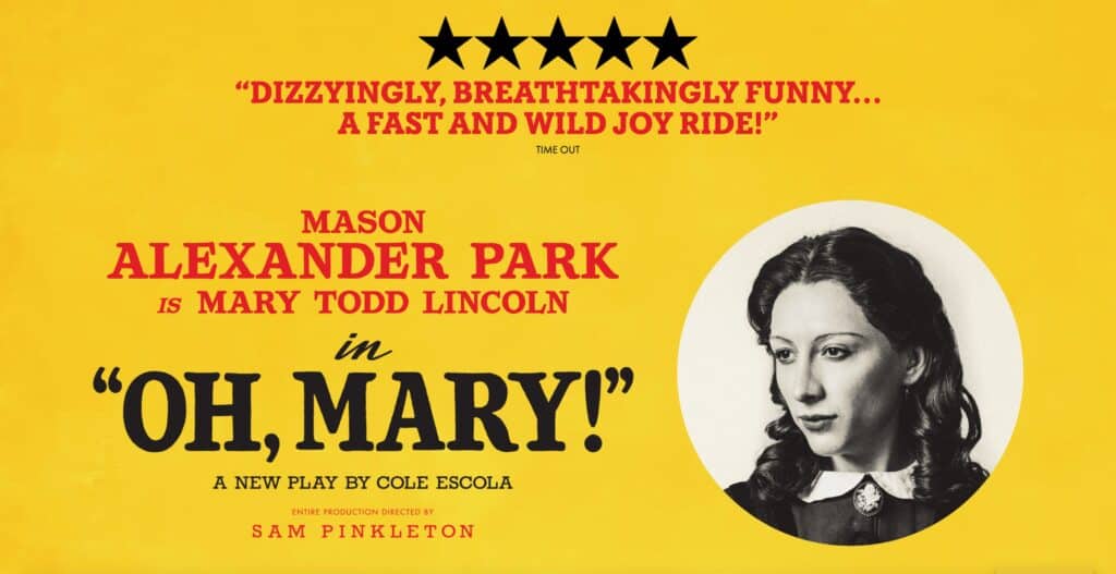 Promo artwork for Oh, Mary!