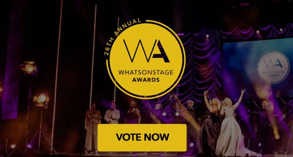 WhatsOnStage Awards artwork